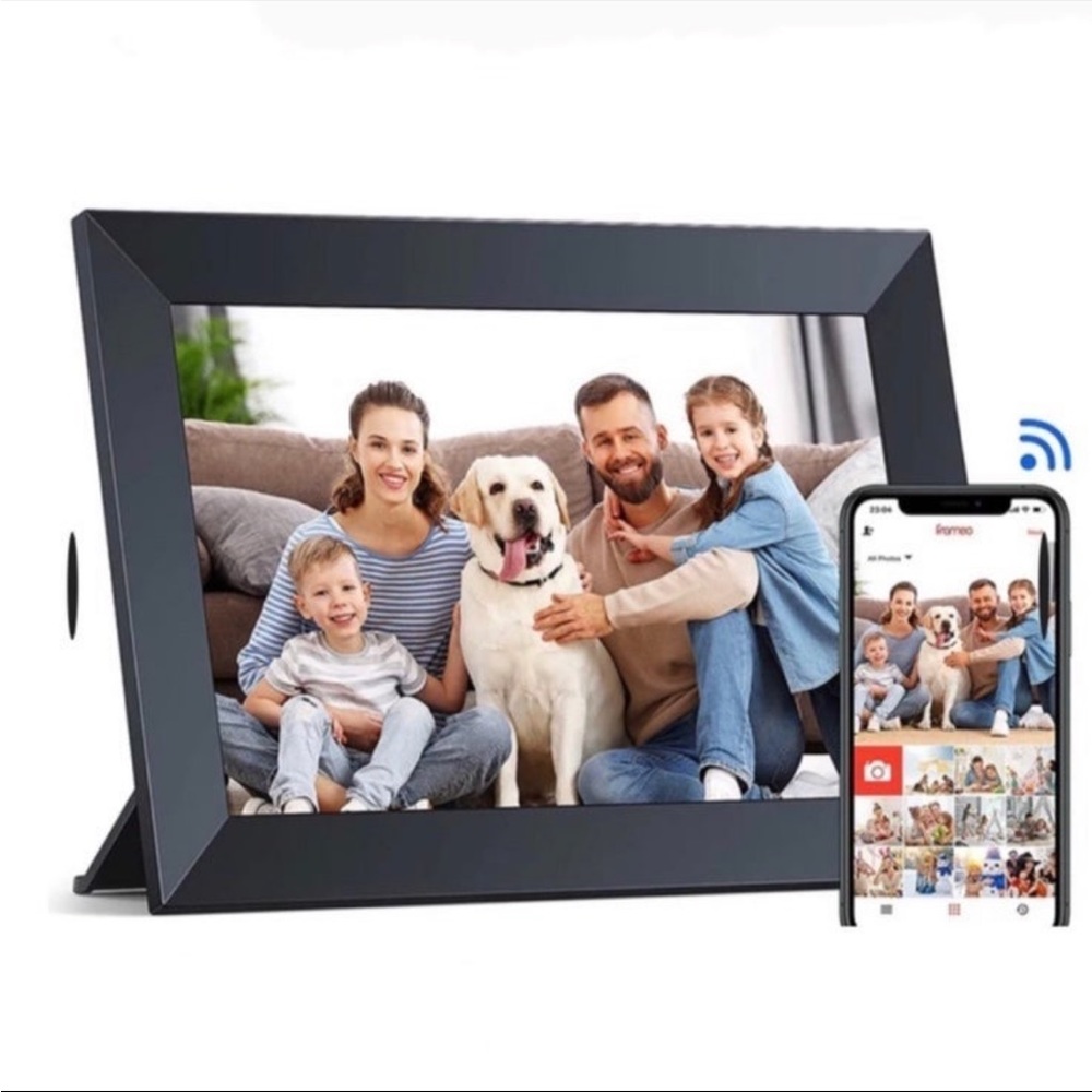 WiFi Digital Picture|Photo Frame 10.1" IPS Touch Screen